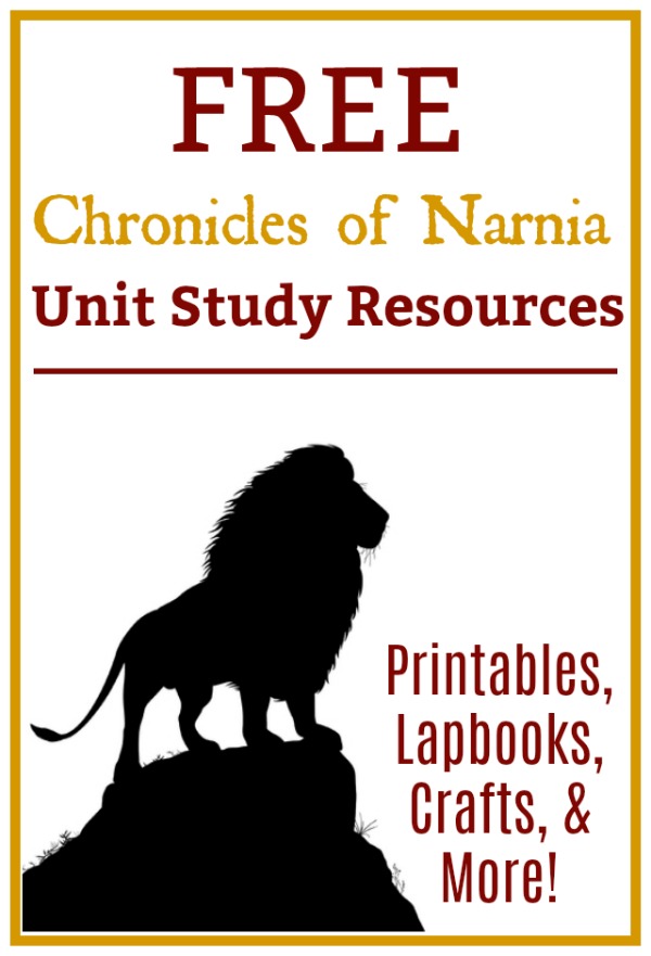 Are you reading any of the Narnia books rightnow? Extend your learnign with this Free Chronicles of Narnia Resource Unit! You'll find printables, lapbooks, crafts, and much more!