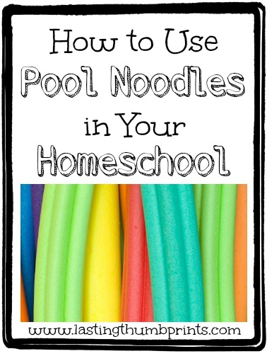 learning with pool noodles