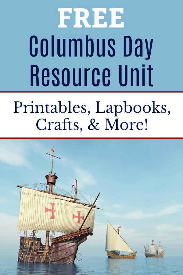 Free Columbus Day Unit Study