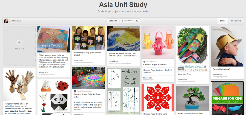 Free Asia Unit Study