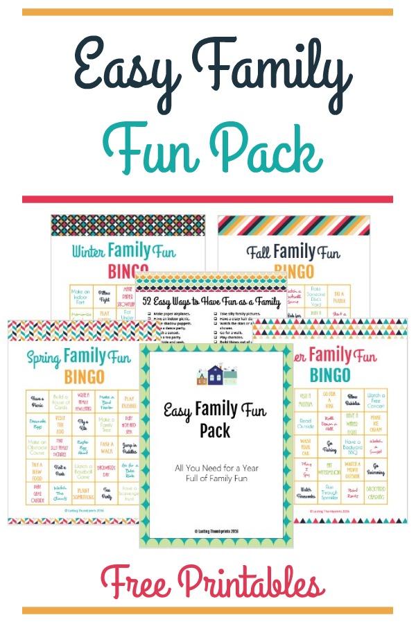 Easy Family Fun Pack - Activities for the Whole Year!