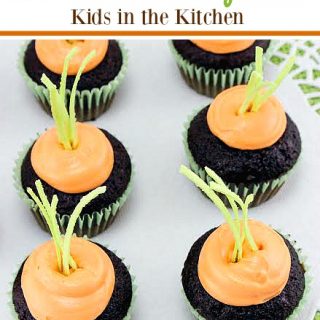 These cute carrot cupcakes are easy to make and will be the hit of your celebration! And they're perfect to have the kids help!