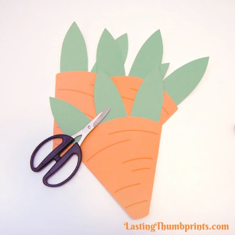 Carrot treat cones