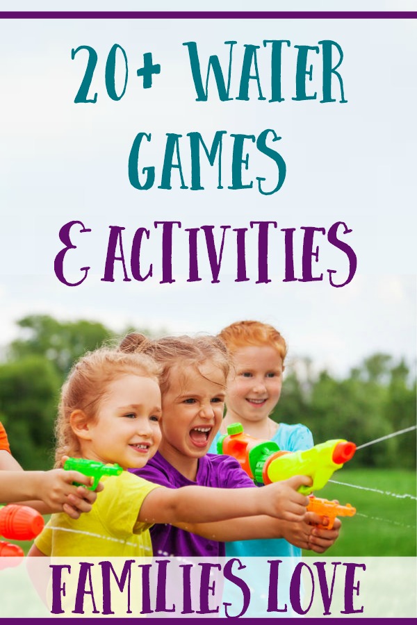20+ Fun Water Games & Activities For Hot Days
